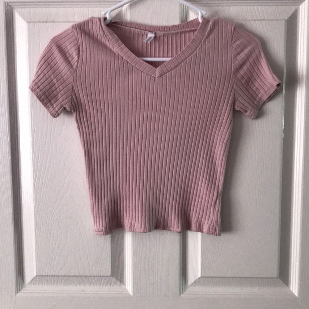 Pink Crop Top
